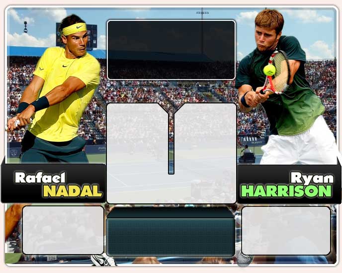 Nadal vs Harrison en US Open 2013